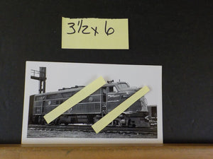 Photo Erie Lackawanna Locomotive #8011 3.5 X6 Black & White