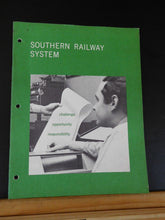 Southern Railway System Challenge Opportunity Resposibility Employment Booklet