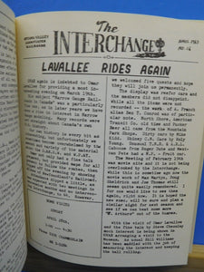 Interchange, Newsletters #1-27 1960-1965 soft bound