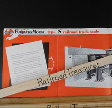 Fairbanks-Morse Section 4 Railroad Track-Scale brochure
