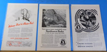 Ads Great Northern RR Lot #18 Advertisements from Various Magazines (10)