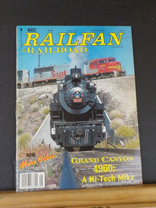 Railfan & Railroad Magazine 1997 January Grand Canyon 4960 A Hi-Tech Mike