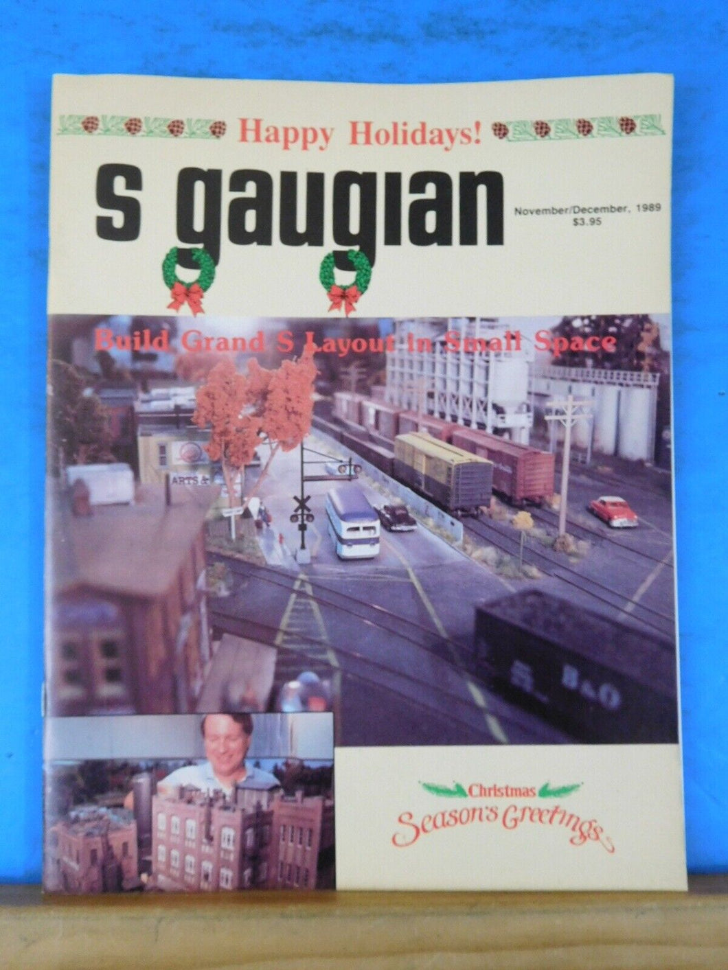 S Gaugian 1989 Nov Dec Build Grand S Layout in Small Spaces Reading GP-7