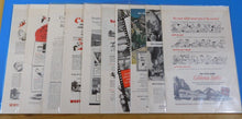 Ads Western Pacific RR California Zephyr #2 Advertisements from various magazine