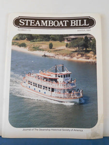Steamboat Bill #172 Winter 1984  Journal of the Steamship Historical Society