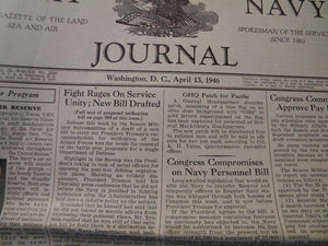 Army & Navy Journal 1946 April 13 1946 Vol 83 No 33