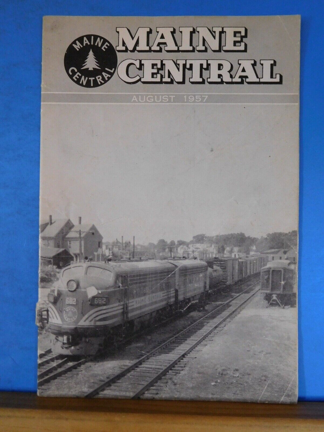 Maine Central Railroad Employees Magazine 1957 August