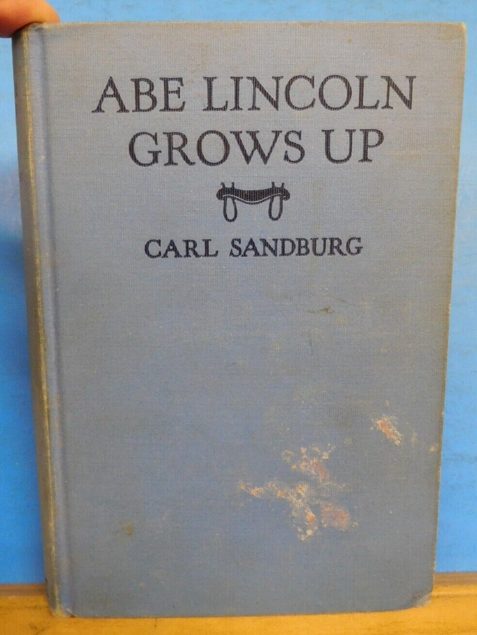 Abe Lincoln Grows Up By Carl Sandburg Hard Cover 1938  180 Pages