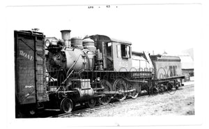 PHOTO Central Railroad of New Jersey #409 Locomotive Photo 1932 CRR 3 1/2 x 5 1/