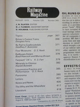 Railway Magazine 1979 August Britain's Fastest Trains Railbuses Extant By Rail t