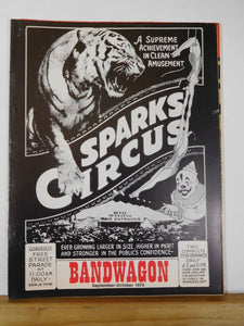 Bandwagon 1974 September October Circus Magazine Ray W Rogers Hunt Bros