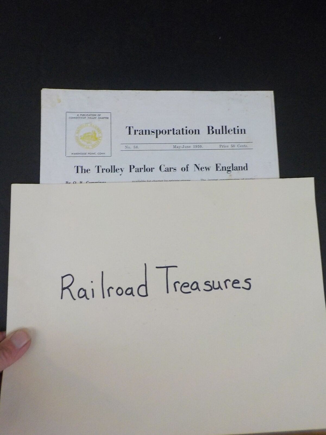 Transportation Bulletin #58 The Trolley Parlor Cars of New England