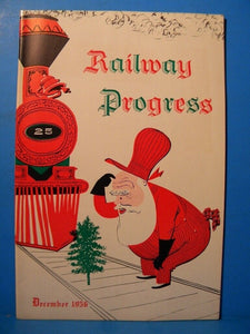 Railway Progress 1956 December Xplorer Piggyback Slumbercoach
