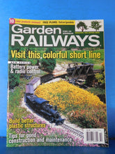 Garden Railways Magazine 2004 October Build better plastic structures Pond const