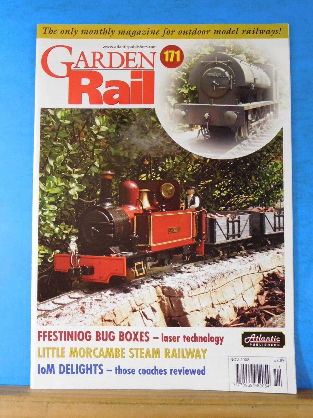 Garden Rail #171 Little Morcambe Steam Railway Ground signals Bug boxes