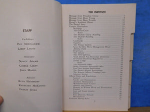 Student Handbook of the Drexel Institute of Technology (2 different ones)