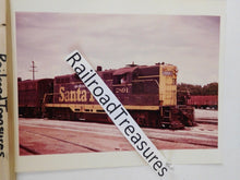 Photo Santa Fe Locomotive #2891 8 X 10 Color Temple TX 1973