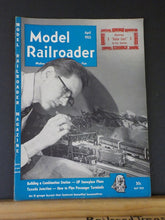 Model Railroader Magazine 1953 April Build a combination station UP snowplow pla