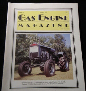 Gas Engine Magazine 1992 February Farmall development Bradley Tractor
