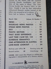 Trains Magazine 1964 March GG1 That Dixie difference