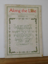 Along the Line 1929 December New York New Haven & Hartford Employee Magazine