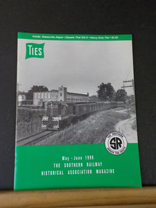 Ties Magazine Southern Railway Historical Assn 1996 May June Statesville Depot