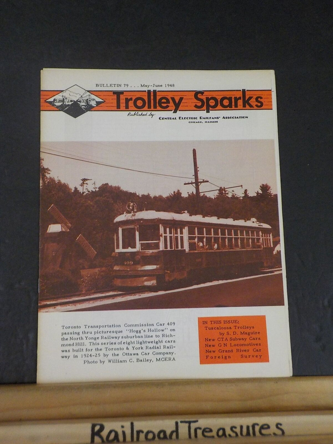 Trolley Sparks #79 May-June 1948 CERA Tuscaloosa Trolleys