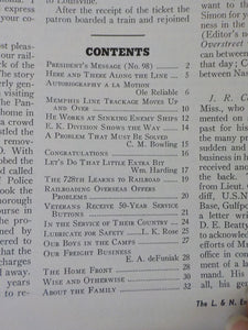 Louisville & Nashville Employee Magazine L&N 1943 May