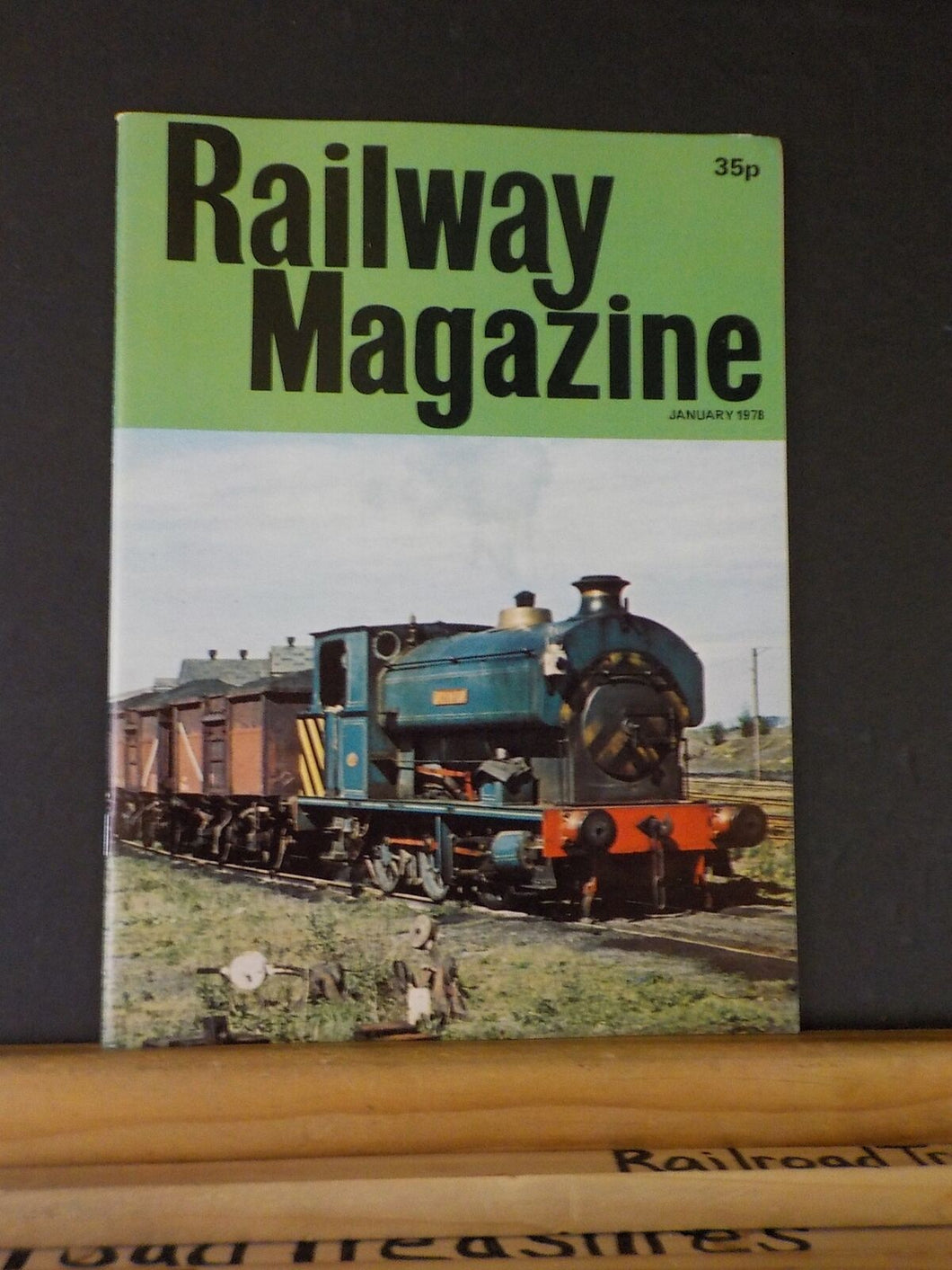 Railway Magazine 1978 January Cement from Weardale Clean Trains at Heaton