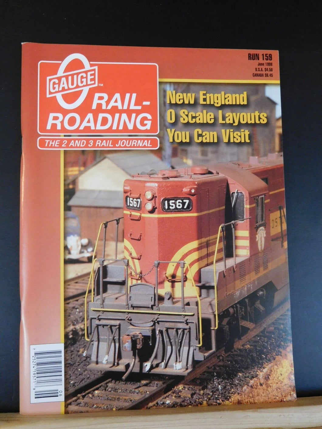 O Gauge Railroading #159 June 1998 New England O scale layouts you can visit