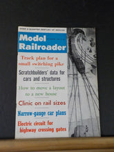 Model Railroader Magazine 1962 November Track plan for small switching pike