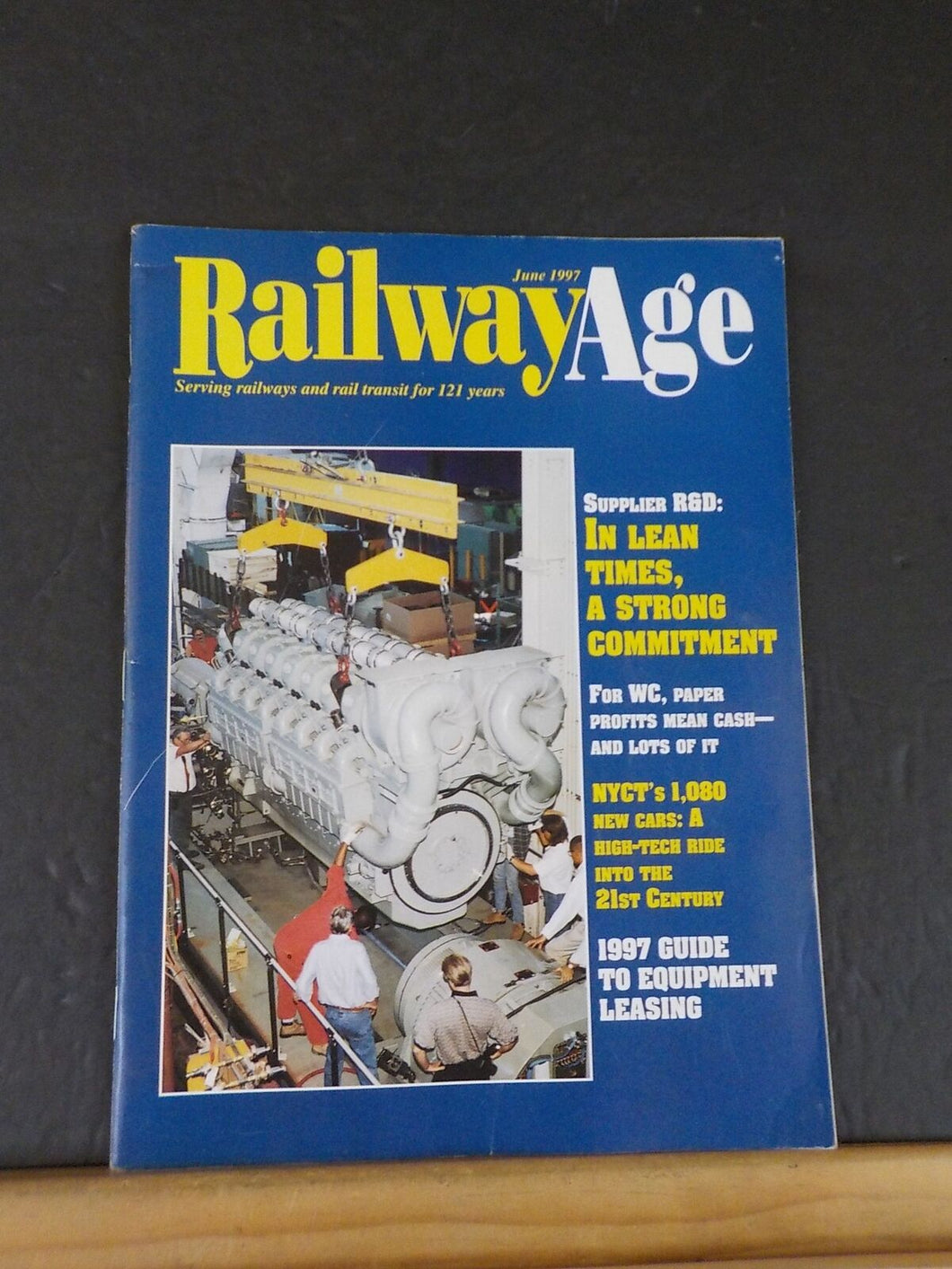 Railway Age 1997 June Supplier R&D NYCT 1080 new cars