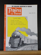 Trains Magazine 1953 October  Trains & Travel My railroad adventure in Mexico