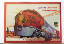 DuoCards Lionel Legendary Trains Collector Card #C4 of 6 Santa Fe F3 Diesel