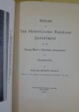 History of the Pennsylvania Railroad Department of the YMCA of Philadelphia HC