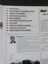Rail Classics Magazine 1989 Dec/ January 1990  V19 #1 Conrail Boston Line Hoboke