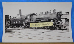Photo L&M Locomotive #156 LItchfield & Madison Edwardsville ILL 1935 3 ½ X 5 ¾
