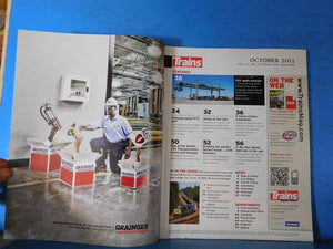 Trains Magazine 2011 October Csx spells susscess Routes & Tonnage Positive train