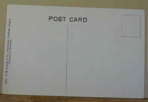 Postcard Union Depot Portland Oregon Card # 6016 DM Averill Pub Black & White
