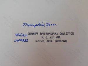Photo Missouri Pacific Locomotive #885 8 X 10 Color Memphis TN 1970 MP