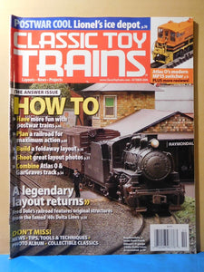 Classic Toy Trains 2008 October How to issue Shoot great layout photos Combine A