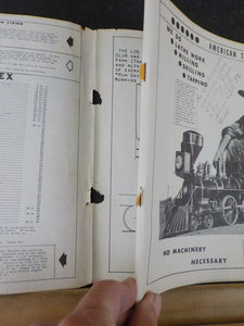 Little Engines Live Steam Locomotives 1963 Catalog Soft Cover