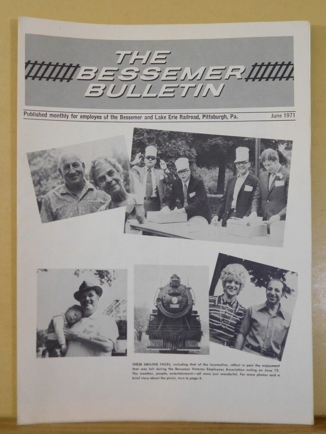 Bessemer Bulletin 1971 June Bessemer and Lake Erie Railroad Employee Bulletin