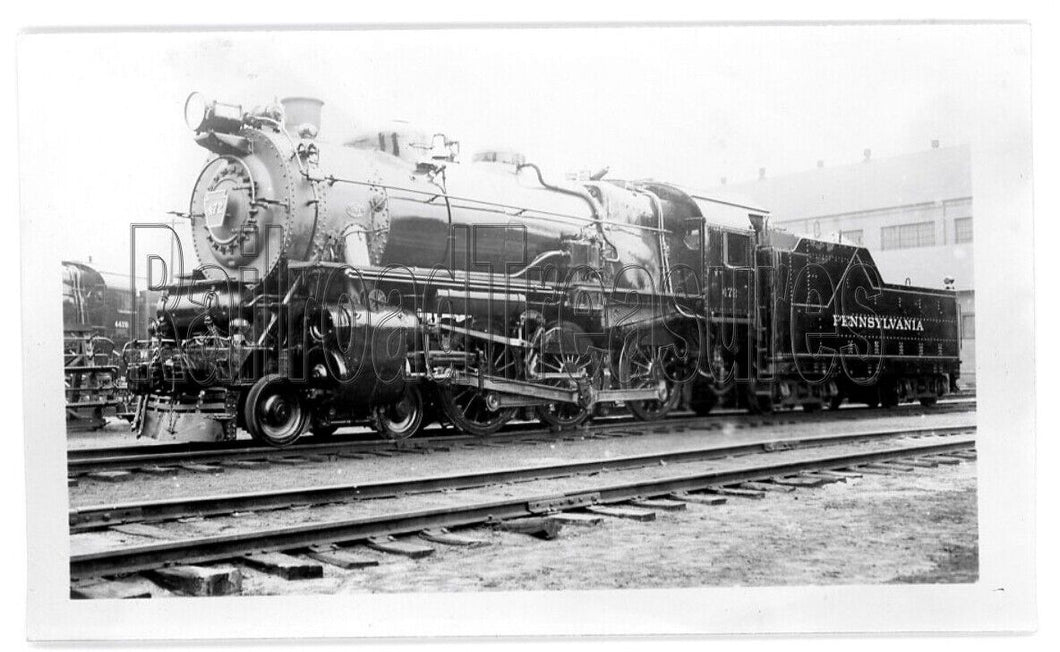 PHOTO Pennsylvania Railroad #472 Locomotive Photo Altoona PRR 2 ½ x 4 ½