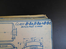 Blueprints Passenger Cars Blueprint drawings Approx 213 B&O