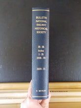 NRHS Bulletin Bound Vol 35-36 1970-71   12 issues + Index 1936-1970