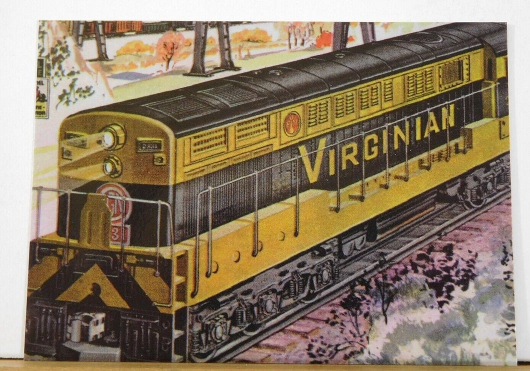 DuoCards Lionel Greatest Trains Collector Card OMNI #6 1955 2331 Virginian