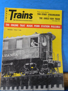 Trains Magazine 1956 October Engine that made Penn Station Possible