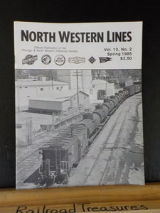 North Western Lines C&NW 1985 Spring Marshalltown Iowa