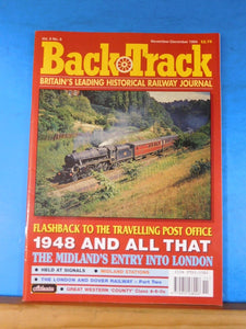 Back Track Magazine 1994 Nov Dec Britain Railway History